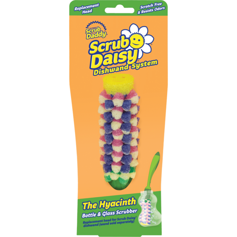 Scrub Daddy Scrub Daisy Dishwand System Hyacinth Replacement Head
