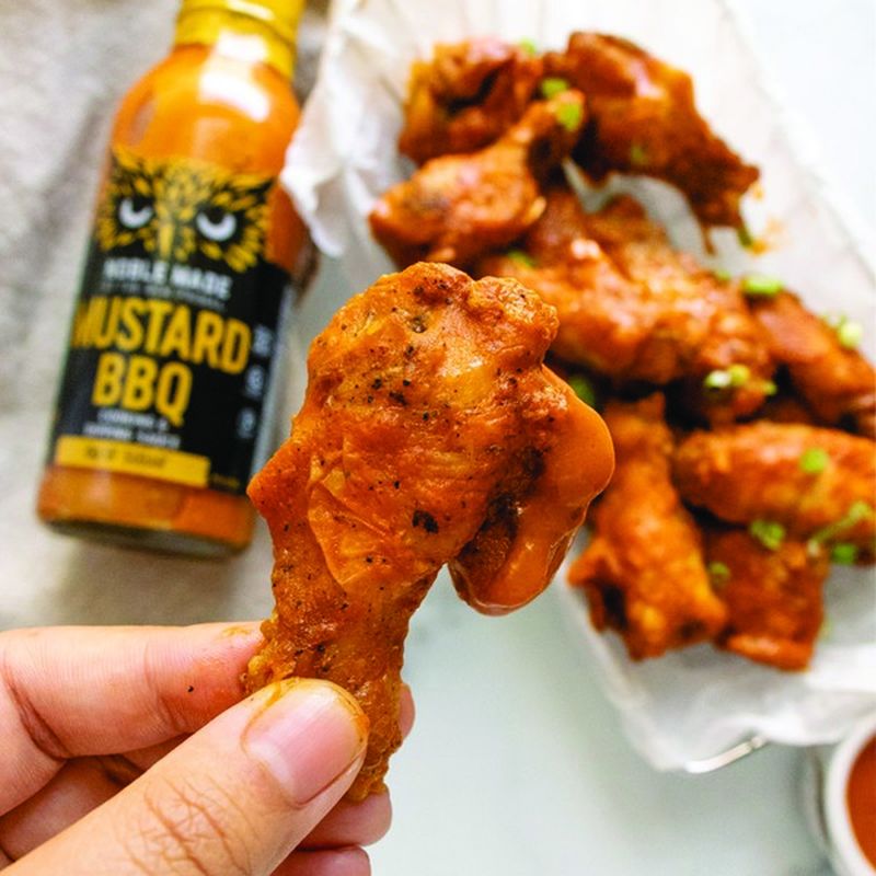 Noble Made by The New Primal Mustard BBQ Cooking & Dipping Sauce (12 fl