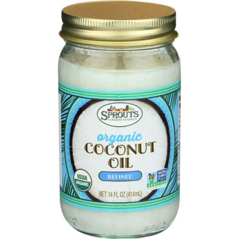 Sprouts Organic Refined Coconut Oil (14 fl oz) from Sprouts Farmers ...