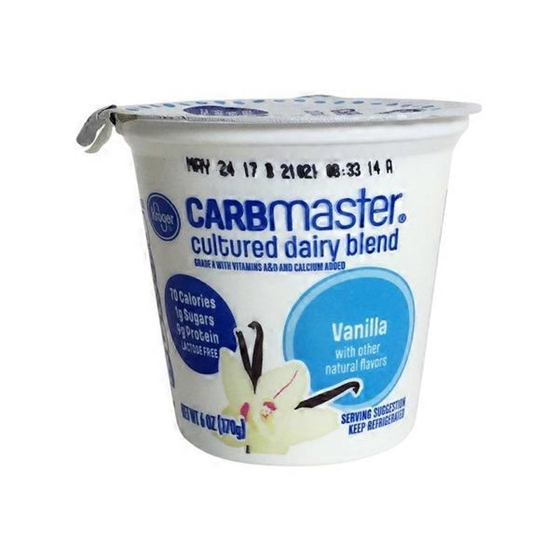 Kroger CarbMaster Vanilla Yogurt