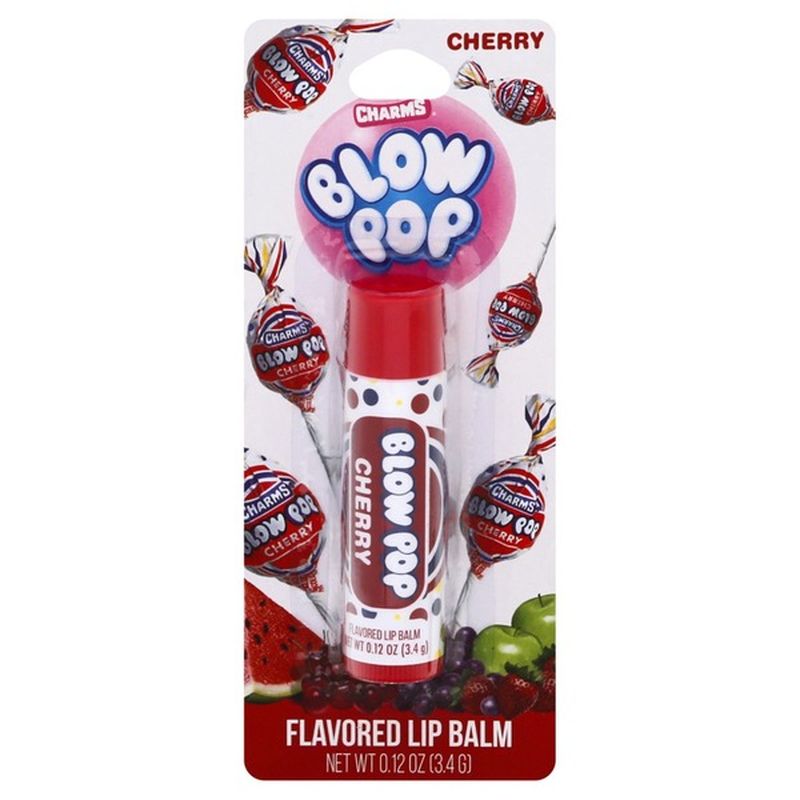 Taste Beauty Lip Balm Blow Pop Cherry 012 Oz Instacart