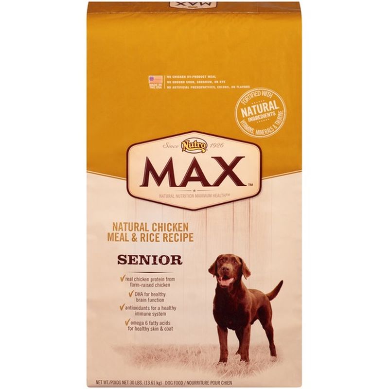 nutro senior dog food walmart