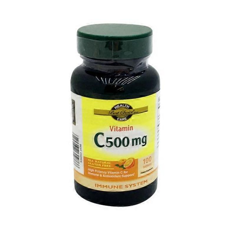 Best Choice Vitamin C 500 Mg Tablets (100 ct) Instacart