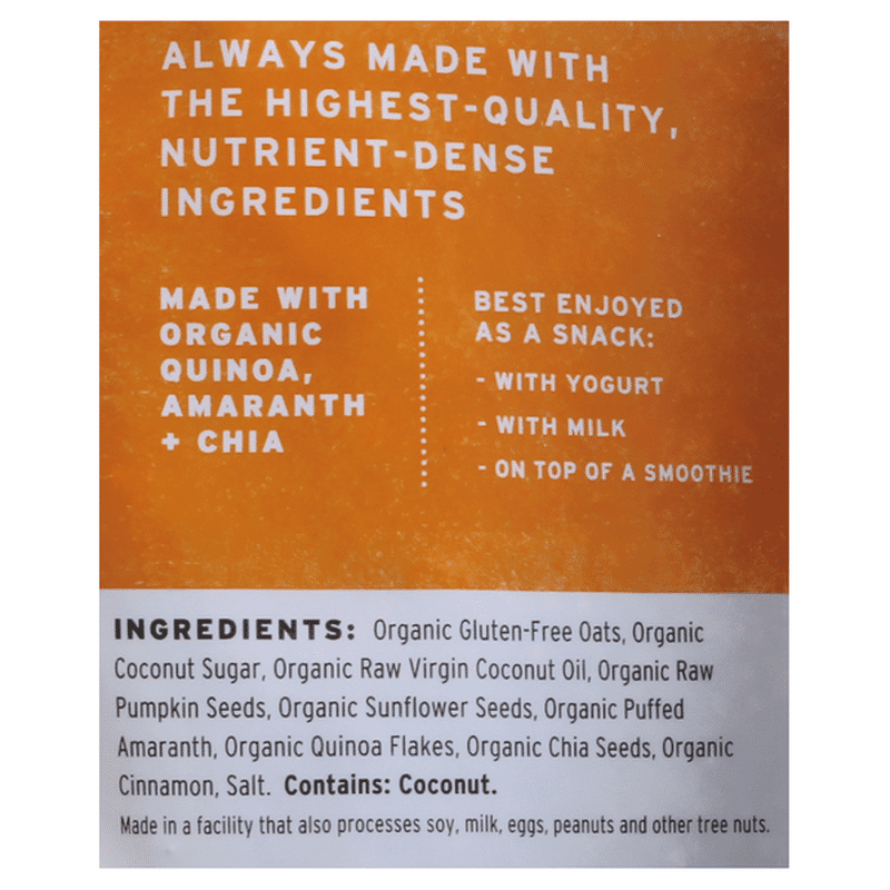 Purely Elizabeth Ancient Grain Granola, Pumpkin Cinnamon (12 oz