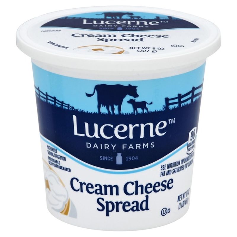 Lucerne Dairy Farms Cream Cheese Spread (16 Oz) - Instacart