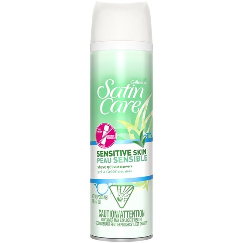 Satin Care Sensitive Skin Shave Gel for Women