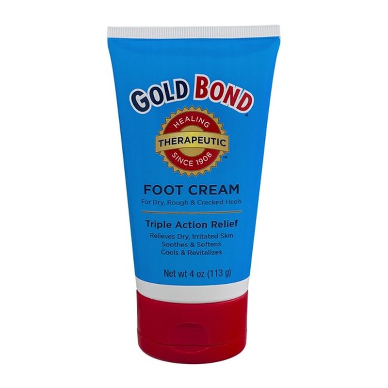 Gold Bond TripleAction Foot Cream (4 oz) from CVS Pharmacy® Instacart