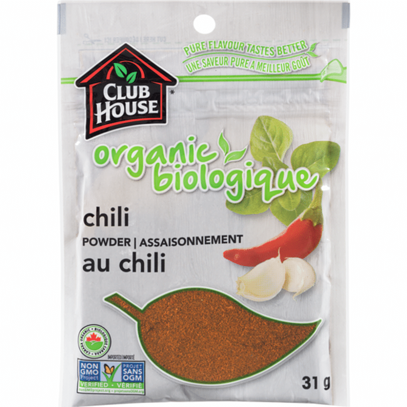 Club House Organic Chili Powder (31 g) Instacart