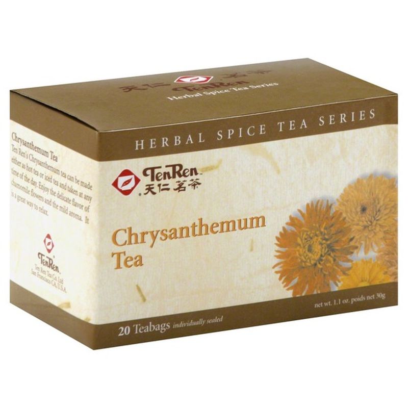 Ten Ren Tea, Chrysanthemum, Teabags (1.1 oz) Instacart