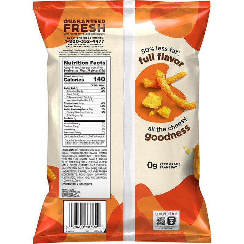 CHEETOS Baked Crunchy Cheese Flavored Snacks (7.625 oz) - Instacart