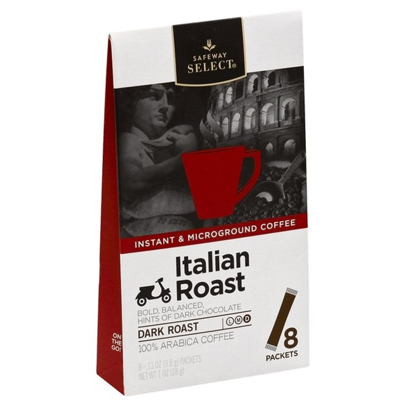 Signature Kitchens 100% Arabica Instant & Microground Italian Dark Roast Coffee