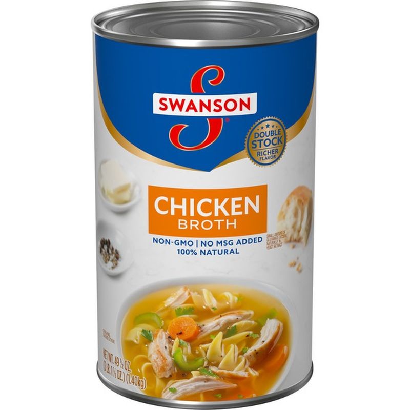 Swanson® Chicken Broth (49.5 fl oz) - Instacart