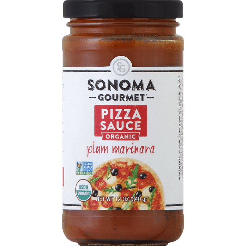 Sonoma Gourmet Pasta Sauce, Organic, Plum Tomato Marinara (25 oz