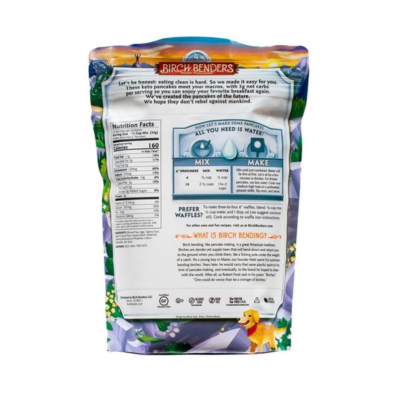 Birch Benders Keto Pancake Mix (30 oz) from Costco - Instacart