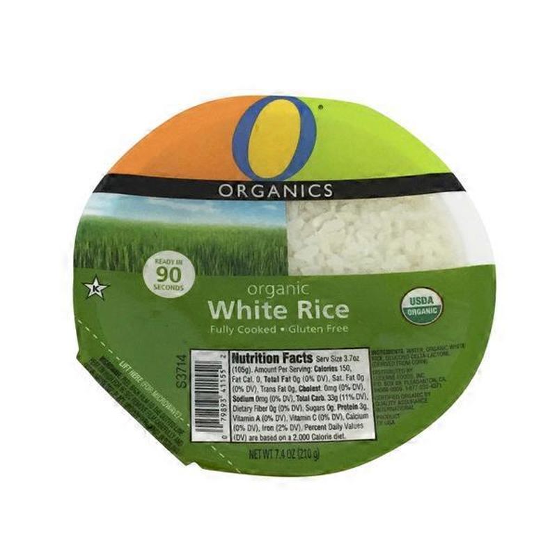 O Organics Organic White Rice (7.4 oz) from O Organics Market Instacart