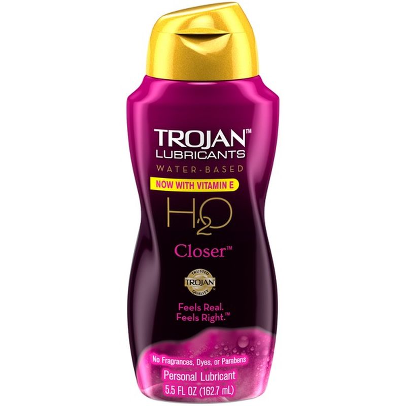 Trojan H20 Closer WaterBased Personal Lubricant (5.5 oz) from CVS