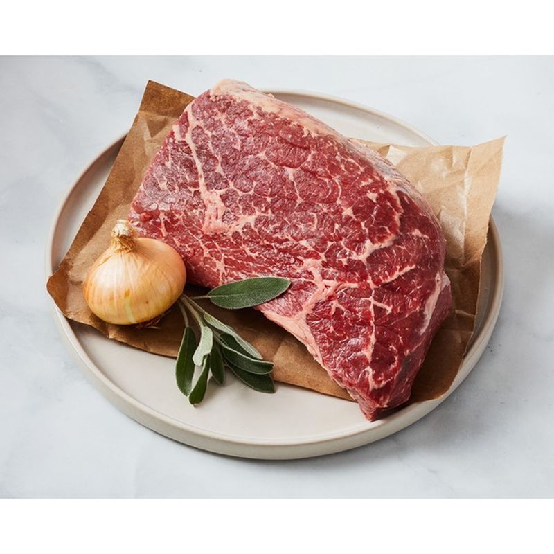 Open Nature Grass Fed Angus Bottom Round Beef Roast (per lb) Instacart