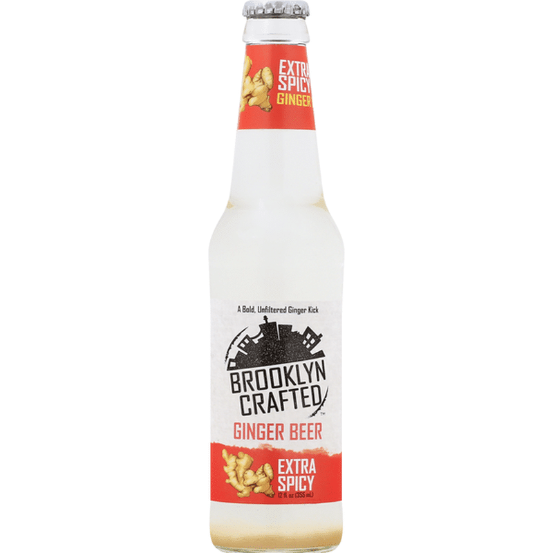 Brooklyn Crafted Ginger Beer, Extra Spicy (12 oz) Instacart