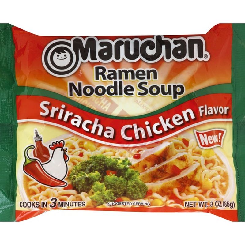 Maruchan Ramen Noodle Soup, Sriracha Chicken Flavor (3 Oz) - Instacart