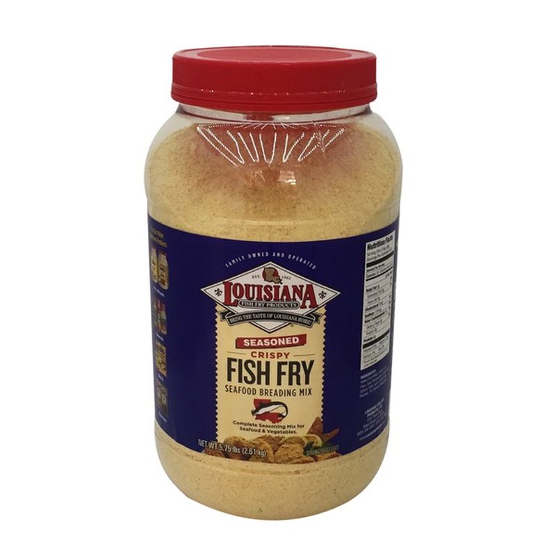 Louisiana Fish Fry Products Seafood Breading Mix, Fish Fry, Crispy