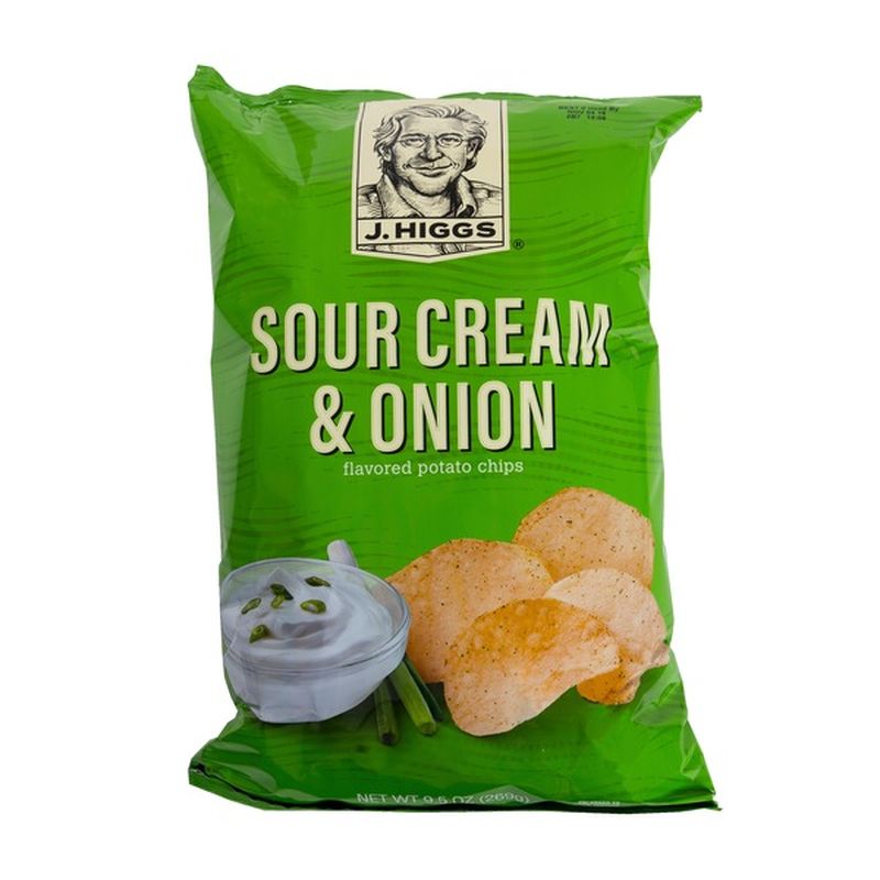 J. Higgs Sour Cream & Onion Potato Chips (9.5 oz) Delivery or Pickup Near Me Instacart