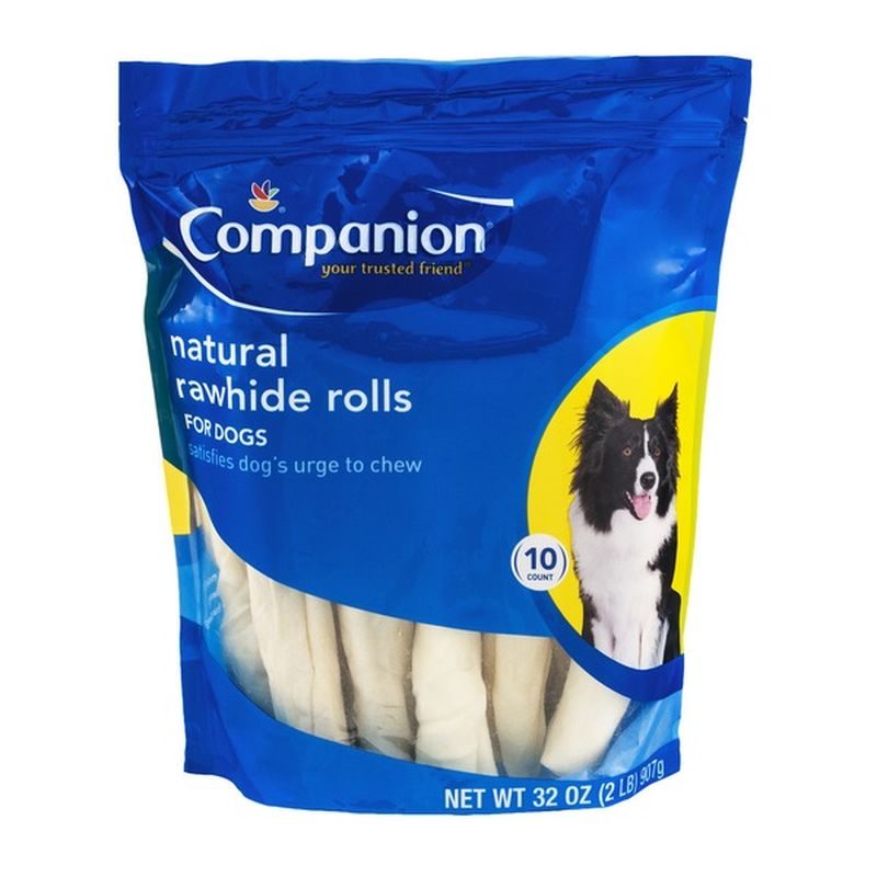 rawhide rolls for dogs