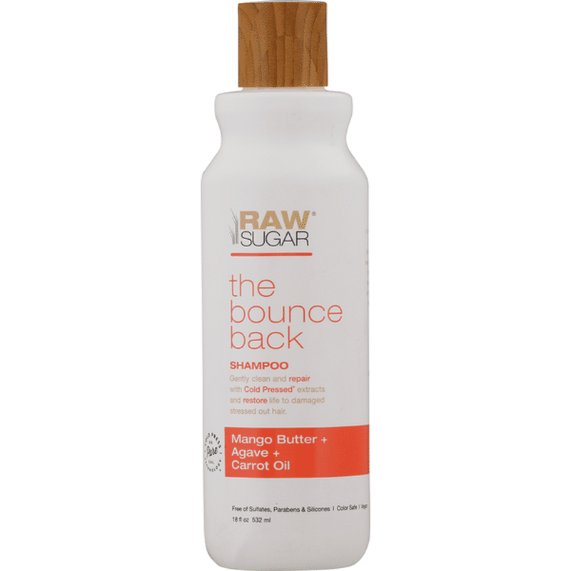 Raw Sugar Shampoo, The Bounce Back (18 fl oz) Instacart