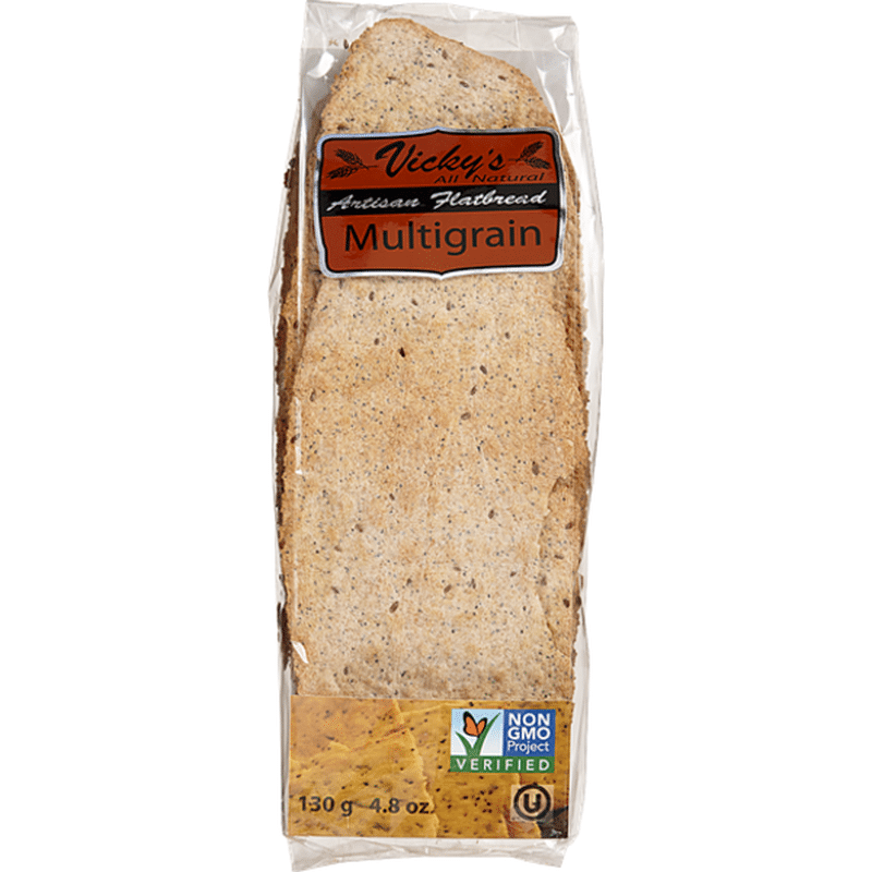 Vickys Flatbread, Multigrain (4.8 oz) Instacart