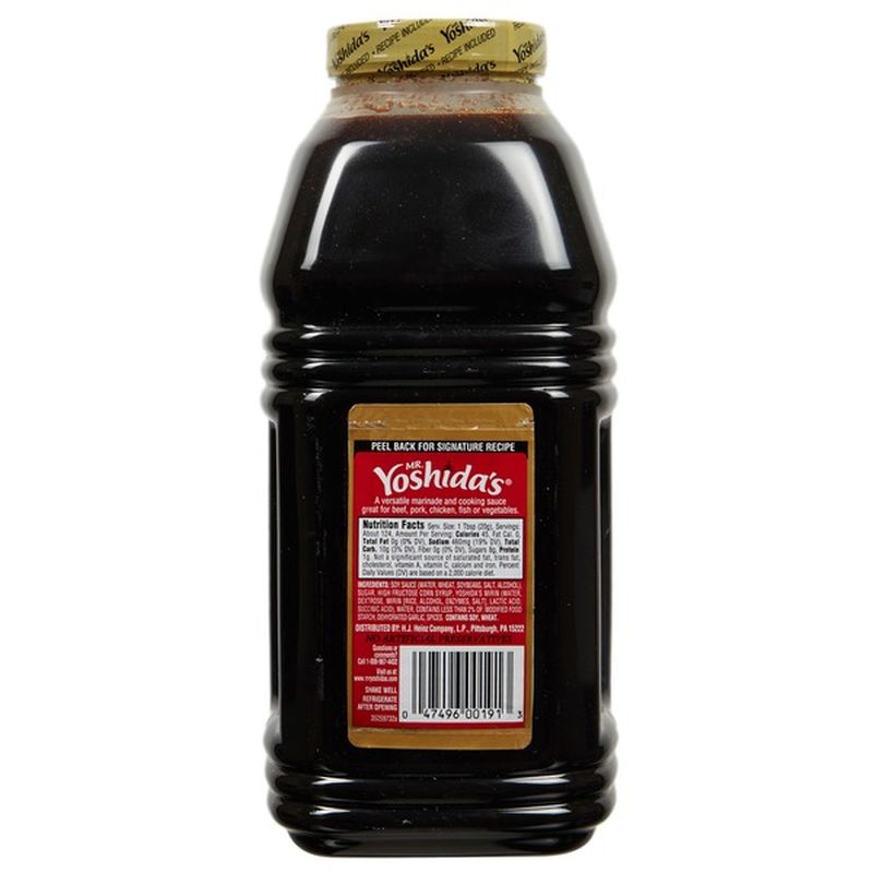 Yoshida Original Sweet & Savory Gourmet Sauce (63 oz) from Costco ...