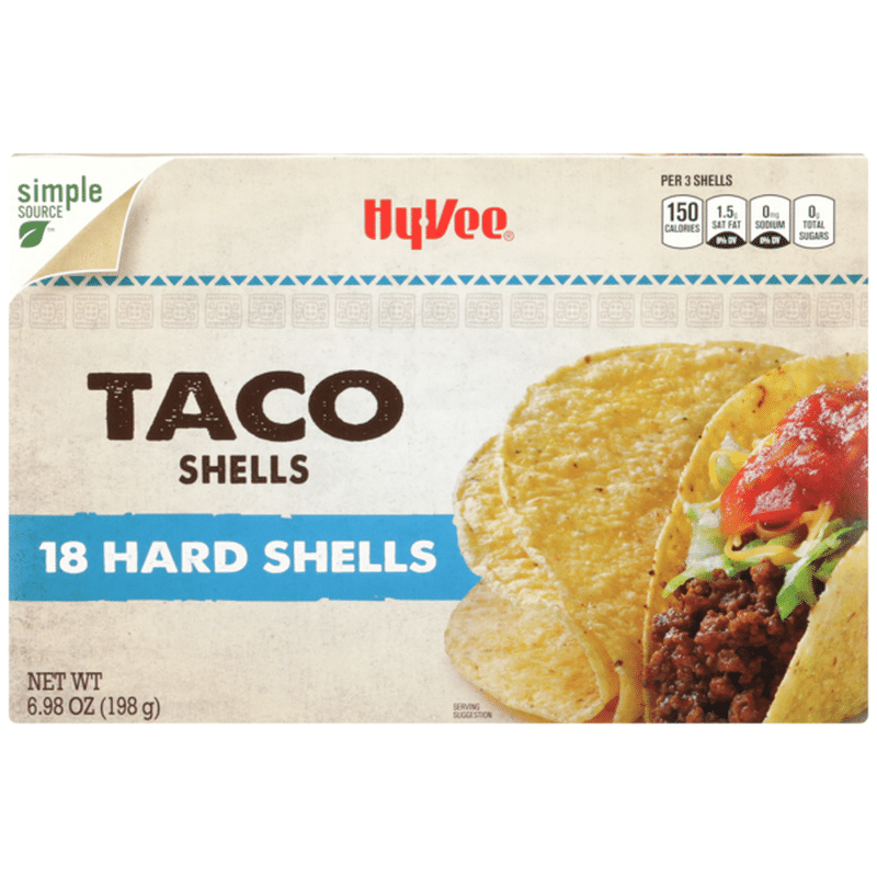 HyVee Hard Taco Shells (6.98 oz) Instacart