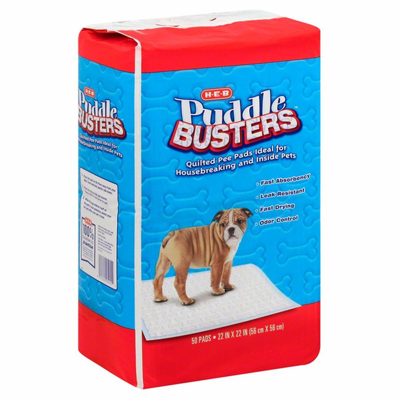 H-E-B Puddle Busters Dog Pads