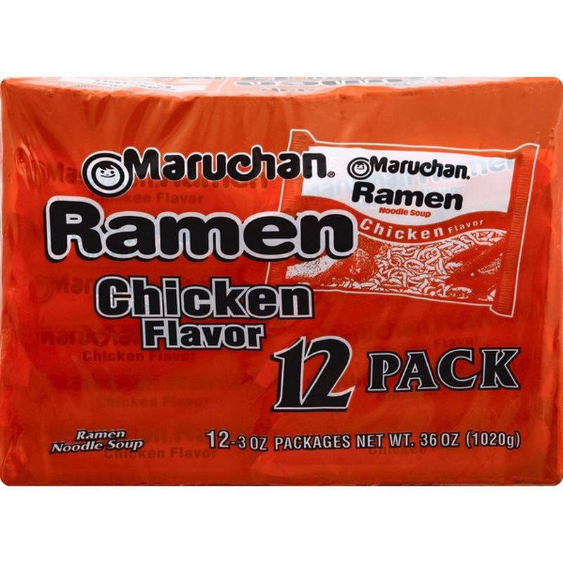 Maruchan Ramen Noodle Soup, Chicken Flavor (3 oz) - Instacart