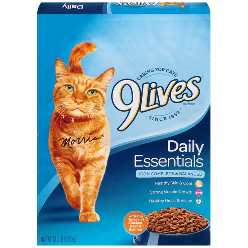 9 lives daily essentials cat food