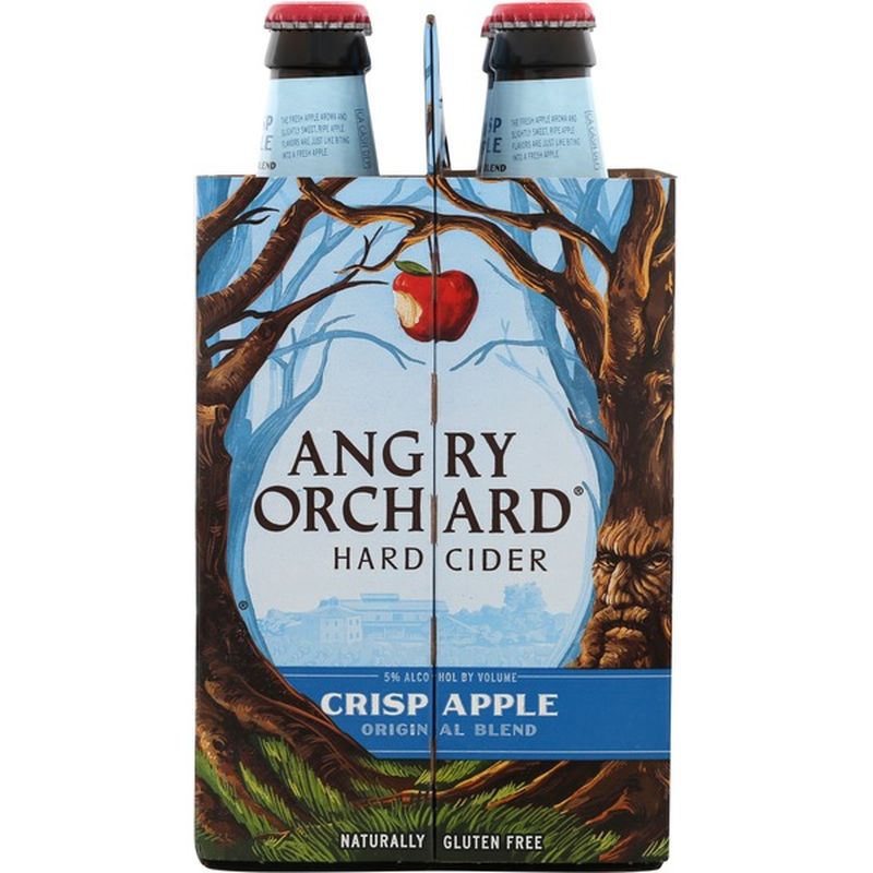 Angry Orchard Hard Cider, Crisp Apple, Original Blend (12 fl oz) from