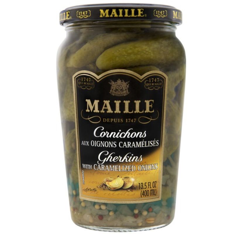 Maille Pickles Cornichons With Caramelized Onion (13.5 oz) Instacart