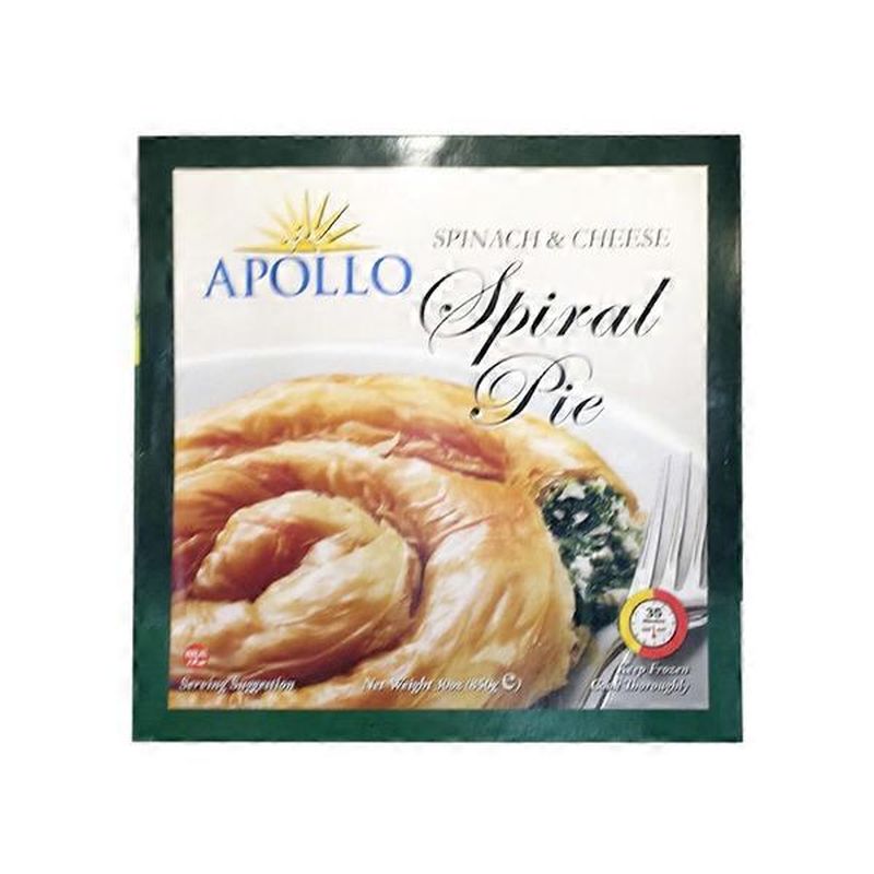 Apollo Spinach & Cheese Spiral Pie (29.98 oz) Instacart