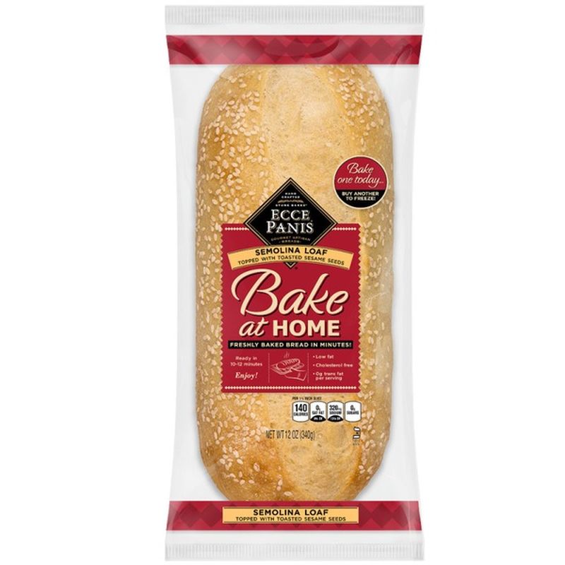 Ecce Panis® Semolina Bread Loaf with Sesame Seeds (12 oz