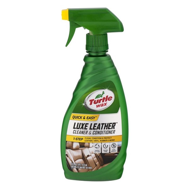 Turtle Wax Quick & Easy Luxe Leather Cleaner & Conditioner (18 fl oz