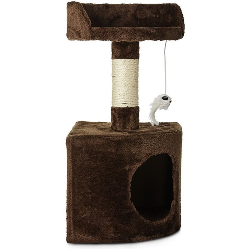 Heart To Tail Brown Cat Corner Condo Each Instacart