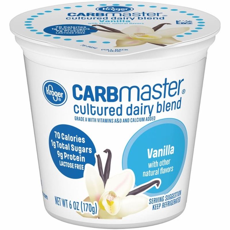 Kroger CarbMaster Vanilla Yogurt