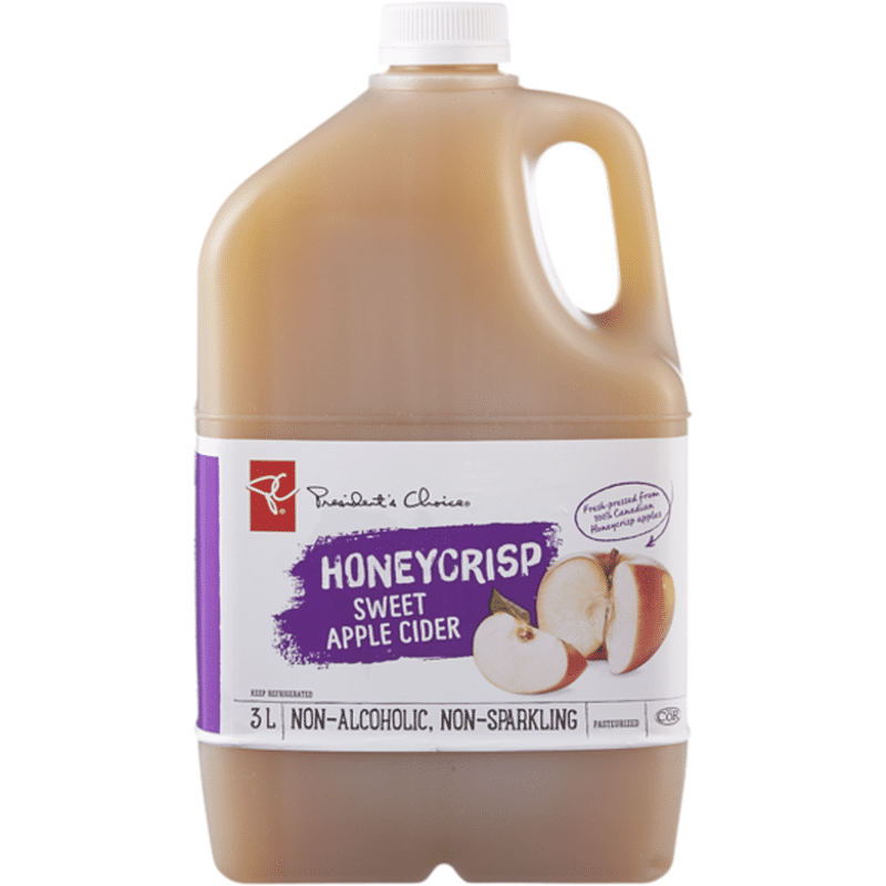 President's Choice Honeycrisp Apple Cider (3 L) from Loblaws Instacart
