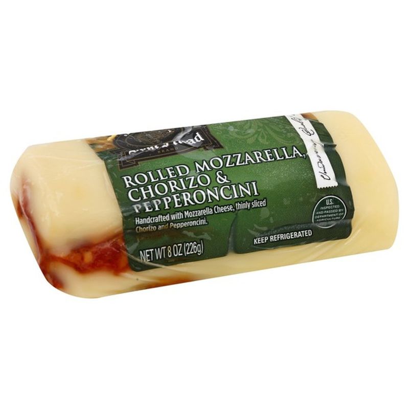 Boars Head Cheese Rolled Mozzarella Chorizo And Pepperoncini 8 Oz Instacart