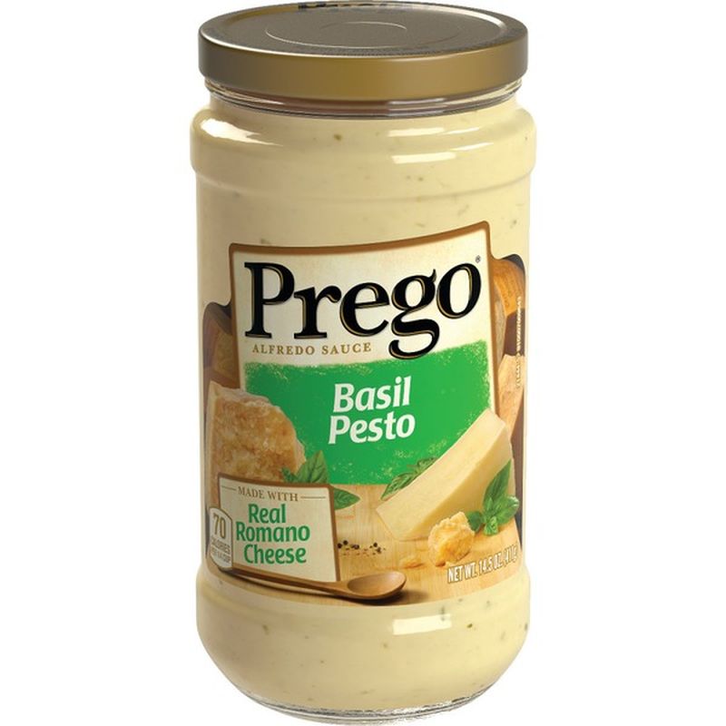 Prego® Basil Pesto Alfredo Sauce (14.5 oz) Instacart