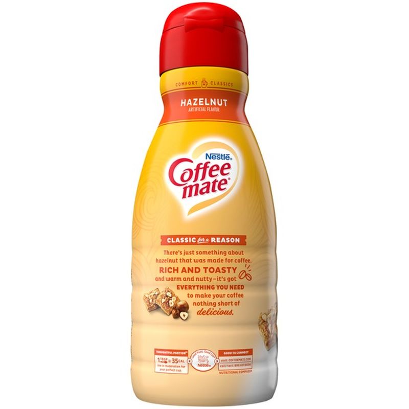 Nestlé Coffee Mate Hazelnut Liquid Coffee Creamer (32 Fl Oz) - Instacart