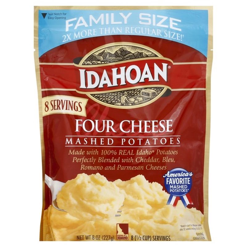 Idahoan Four Cheese Mashed Family Size
