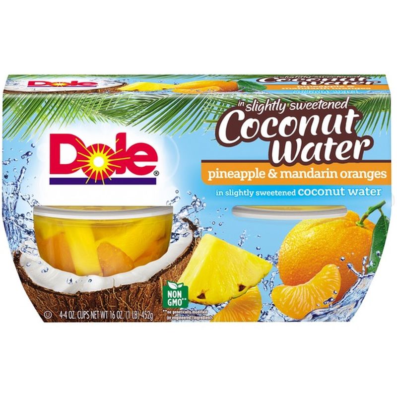 Dole Pineapple And Mandarin Oranges 4 Oz From Walmart Instacart