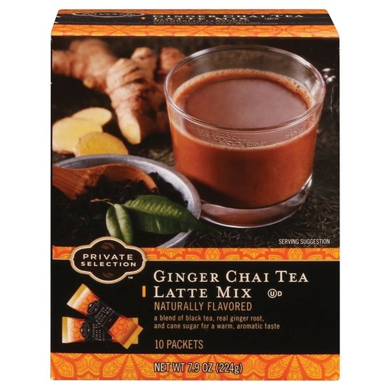 Private Selection Ginger Chai Tea Latte Mix (10 ct) from Fred Meyer Instacart