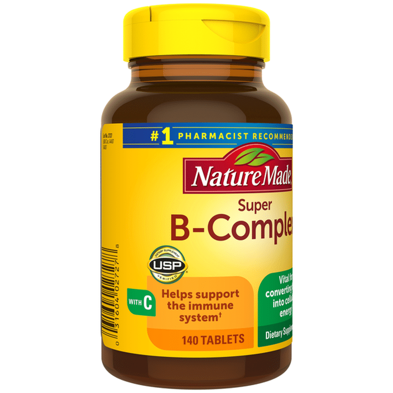 Nature Made Super B-Complex Tablets (175 Ct) - Instacart