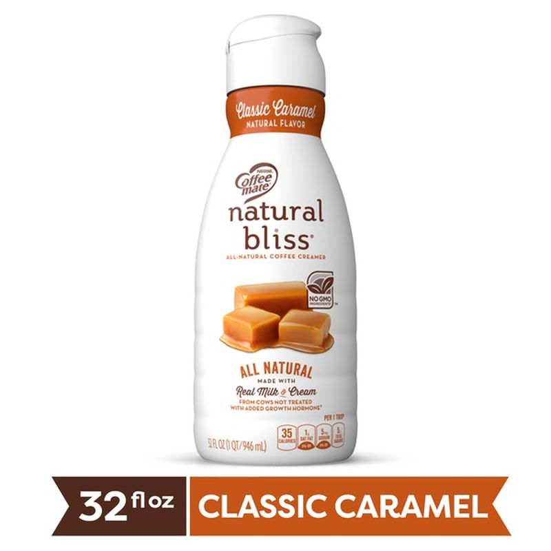 Natural Bliss Classic Caramel Liquid Coffee Creamer (32 oz) Instacart