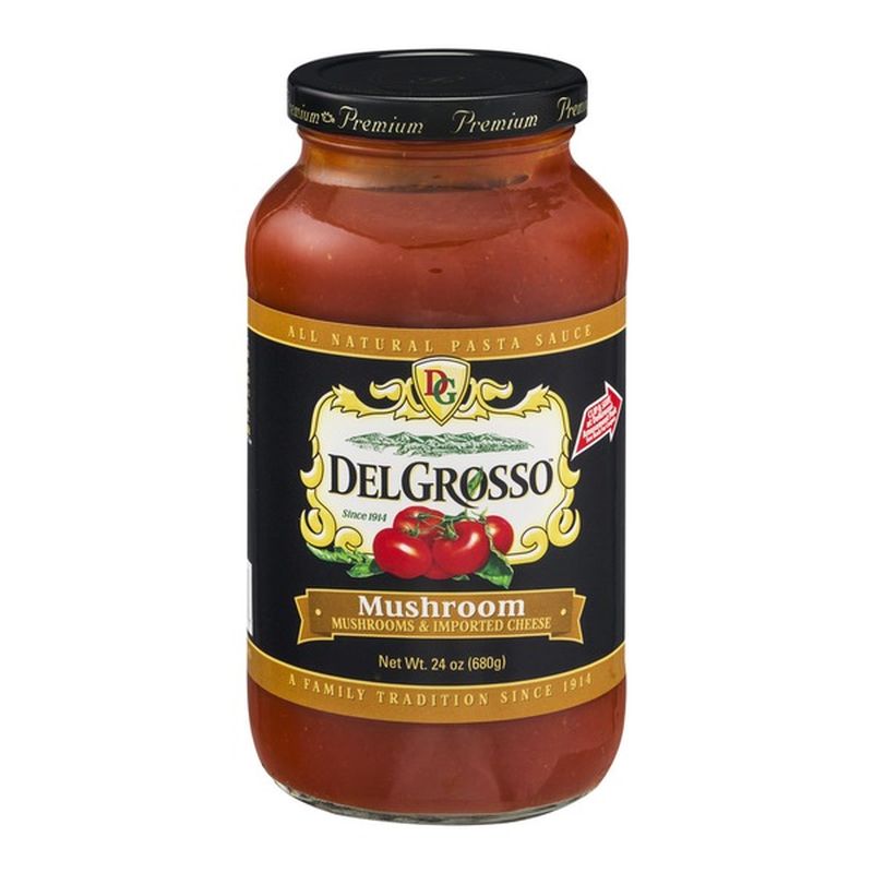 DelGrosso Spaghetti Sauce, Mushroom & Imported Cheese (26 oz) Delivery